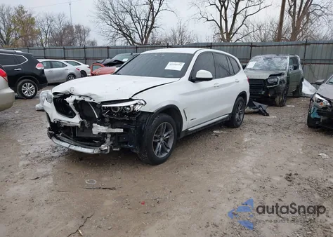 2018 BMW X3 xDrive30I from USA, damaged, VIN 5UXTR9C5XJLC80249
